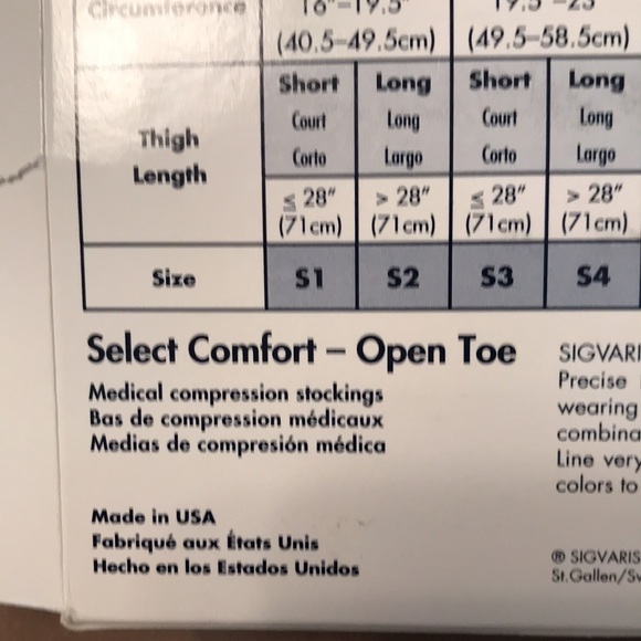 Sigvaris compression stockings - Picture 5 of 8